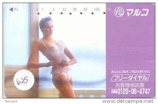 Télécarte Japan EROTIQUE (625) Sexy Lingerie Femme * EROTIC Japan Phonecard  EROTIK - EROTIEK  BIKINI -BATHCLOTHES - Mode