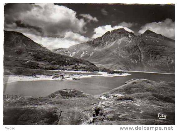 73 MONT CENIS Alt 2000m Le Lac Le Mont Froid Et La Pointe Turra - Autres & Non Classés