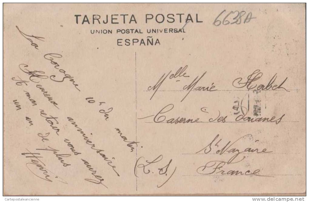 Peu Commun La CORUNA CANTONES JARDIN 1910s  ¤ LIBRERIA LINO PEREZ FOTOGRAFIA GONZALE N°43 ¤ ESPAGNE SPAIN ESPANA  ¤6638A - La Coruña
