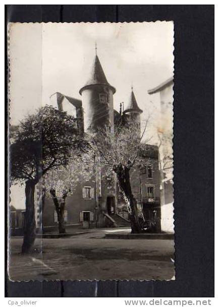12 MONTBAZENS Mairie, Place, Ed Mys, CPSM 9x14, 1966 - Montbazens