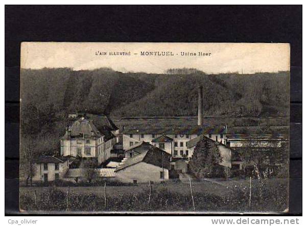 01 MONTLUEL Usine Heer, Vue Générale, Ed ?, Ain Illsutré, 1915 - Montluel