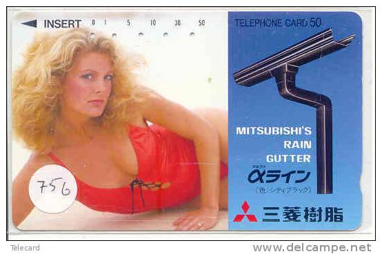 Télécarte Japan EROTIQUE (756) *  Sexy Lingerie Femme * EROTIC Phonecard  EROTIK - EROTIEK  BIKINI BATHCLOTHES - Mode