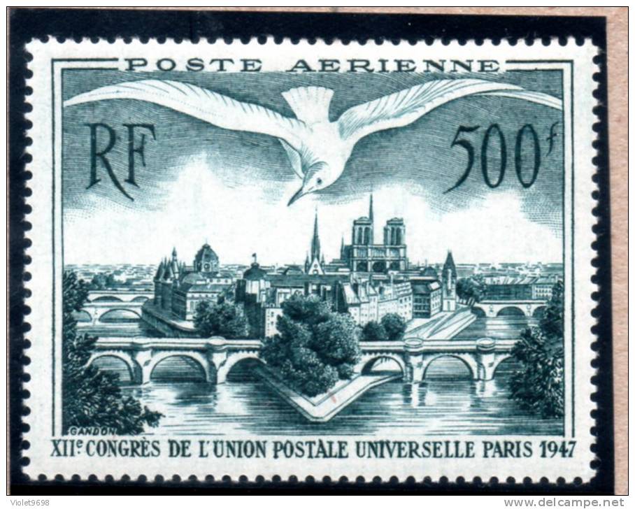 FRANCE : PA N° 20 ** - 1927-1959 Postfris