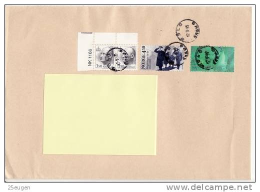 NORWAY  COVER SENT TO POLAND 1995 - Storia Postale