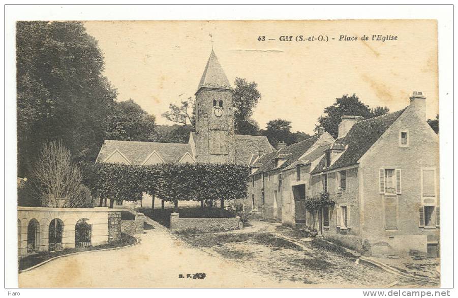 GIF - Place De L'Eglise (1335) - Gif Sur Yvette