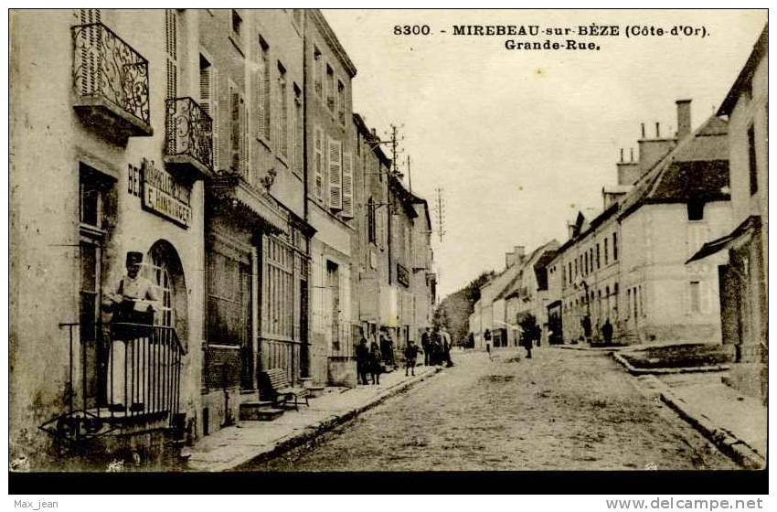 MIREBEAU Sur Bèze Grande Rue - Mirebeau