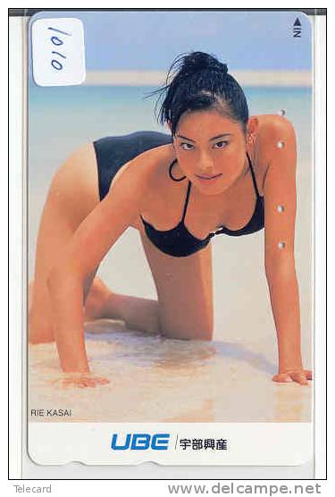 Télécarte Japan EROTIQUE (1010)  Sexy Lingerie Femme * EROTIC Phonecard  EROTIK - EROTIEK  BIKINI BATHCLOTHES - Mode