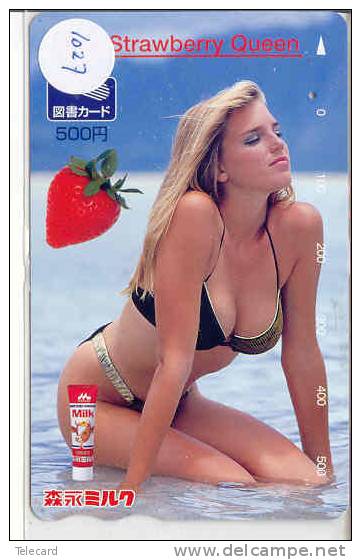Télécarte Japan EROTIQUE (1027)   Sexy Lingerie Femme * EROTIC Phonecard  EROTIK - EROTIEK  BIKINI BATHCLOTHES - Fashion