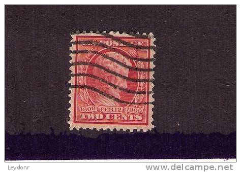 United States - Lincoln Centenary - Scott # 367 - Used Stamps