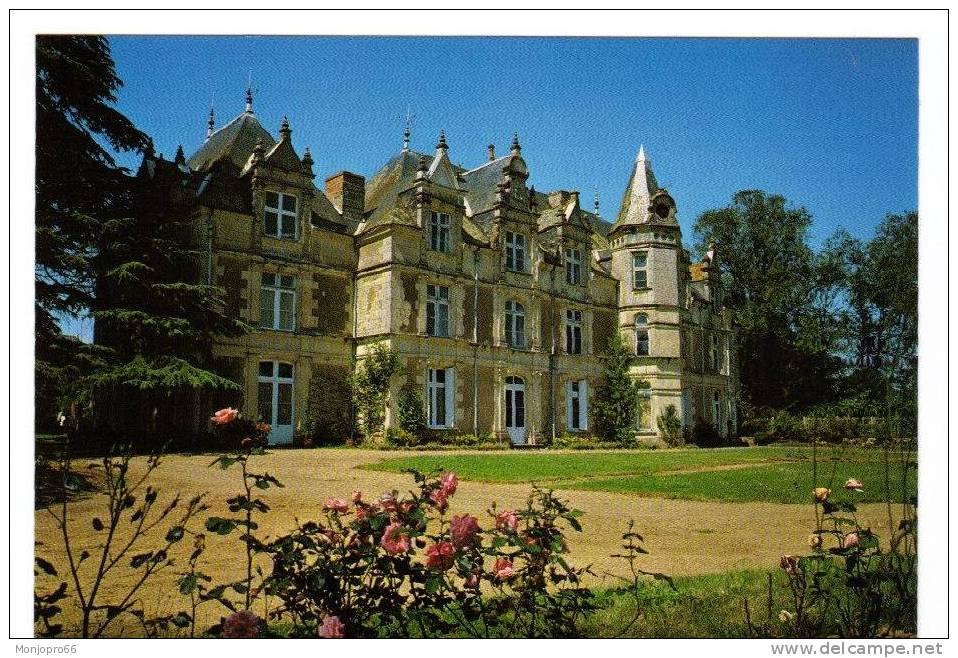 CPM D Argenton L Eglise   Le Château De La Roche - Argenton Chateau