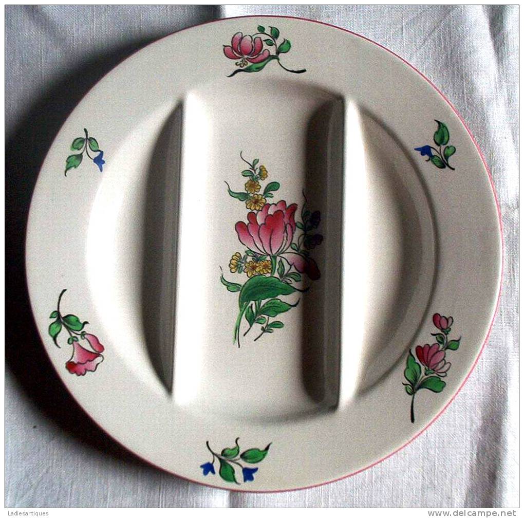 K § G Luneville China - assiettes - plates - borden - AS 1978