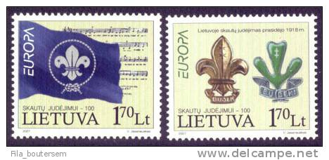 Lietuva - Litouwen - Lituanie : 14-04-2007 (**) : Set Of 2v  "CEPT-2007" - 2007