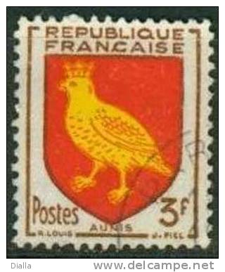 RF Armoiries, Blason Aunis, Perdrix Oiseau - Bird Partridge - Grey Partridge