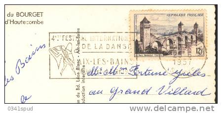 1957  France 73  Aix  Les Bains Danse Danza Dance  Balletto Ballet - Tanz