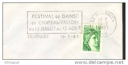 1981  France 83  Chateauvallon Ollioules  Danse Danza Dance  Ballet Balletto - Tanz