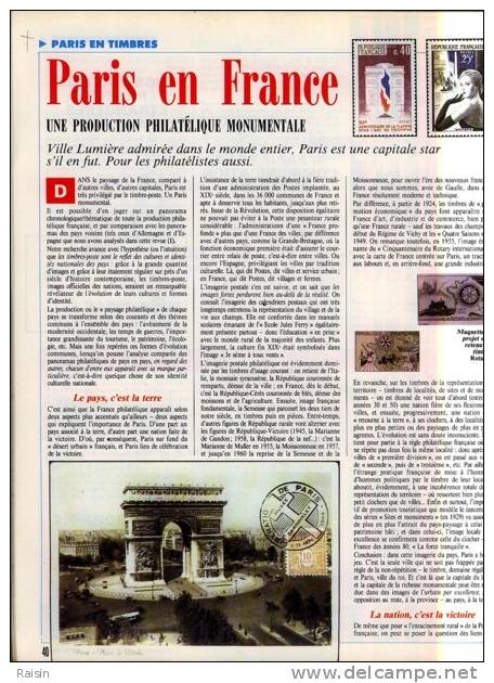 Le Monde Philatélistes N°461 Mars1992 PARIS en Timbres UNESCO Expéditions Afrique du Sud en Antarctique TBE
