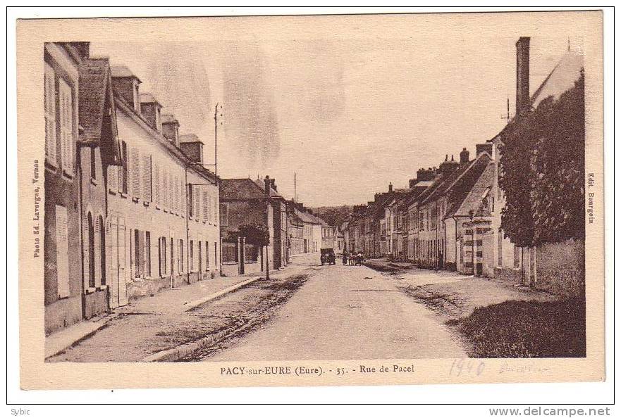 PACY SUR EURE - Rue De Pacel - Pacy-sur-Eure