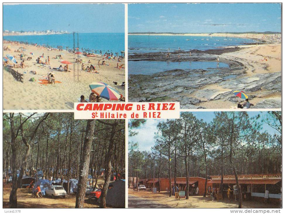 85 / ST HILAIRE DE RIEZ / CAMPING DE RIEZ - Saint Hilaire De Riez