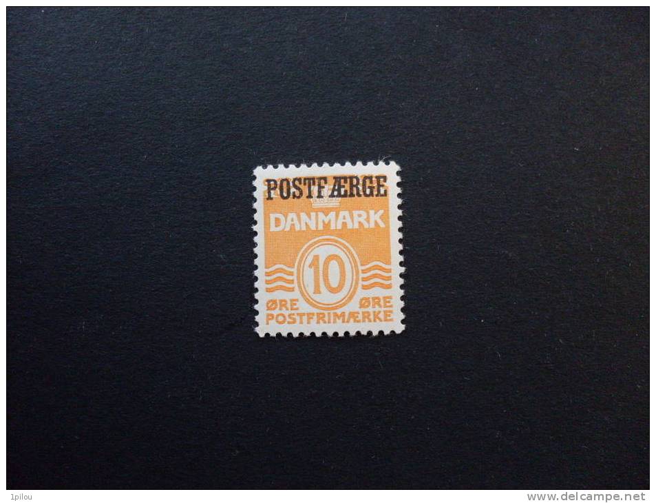 DANEMARK. SERIE COURANTE SURCHARGE. - Unused Stamps