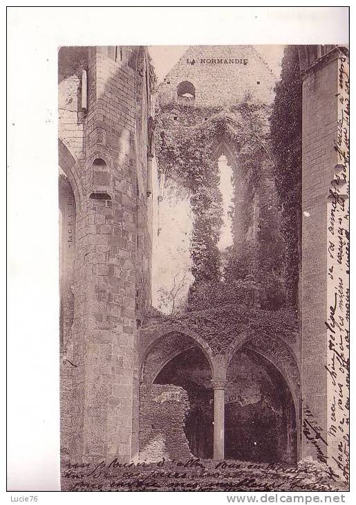 JUMIEGES  -   Ruines Abbaye - Jumieges