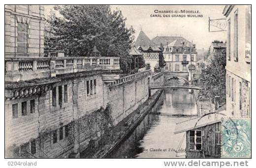 Charmes - Canal Des Grands Moulins - Charmes