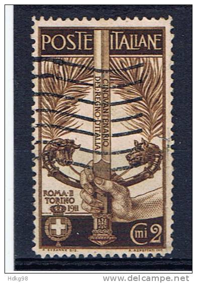I Italien 1911 Mi 100 Königreich Italien: Schwert - Gebraucht
