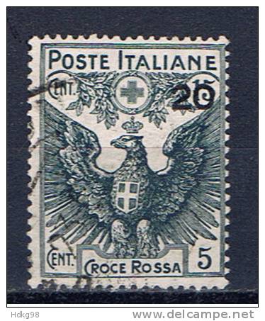 I Italien 1915 Mi 123 Rotes Kreuz - Gebraucht