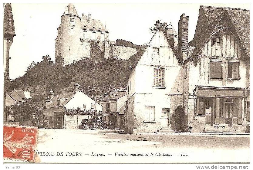 Environs De Tours - LUYNES - Vieilles Maisons Et Chateau - Montbazon