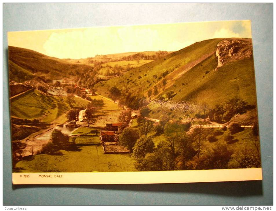 R.9583  DERBYSHIRE  INGLATERRA ENGLAND  MONSAL DALE  ANNEES 50/60  MAS EN MI TIENDA - Derbyshire