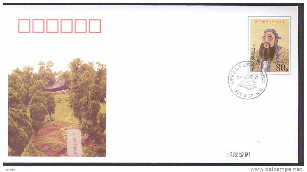 CHINE JF056FDC Confucius - Buddhismus