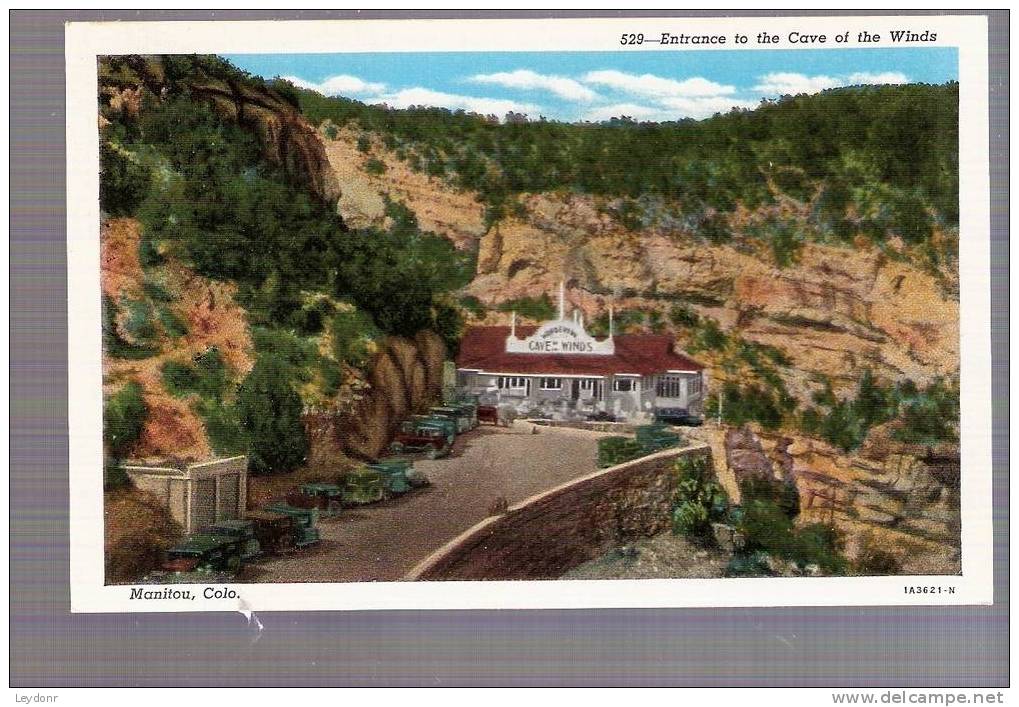 Entrance To The Cave Of The Winds, Manitou, Colorado - Altri & Non Classificati
