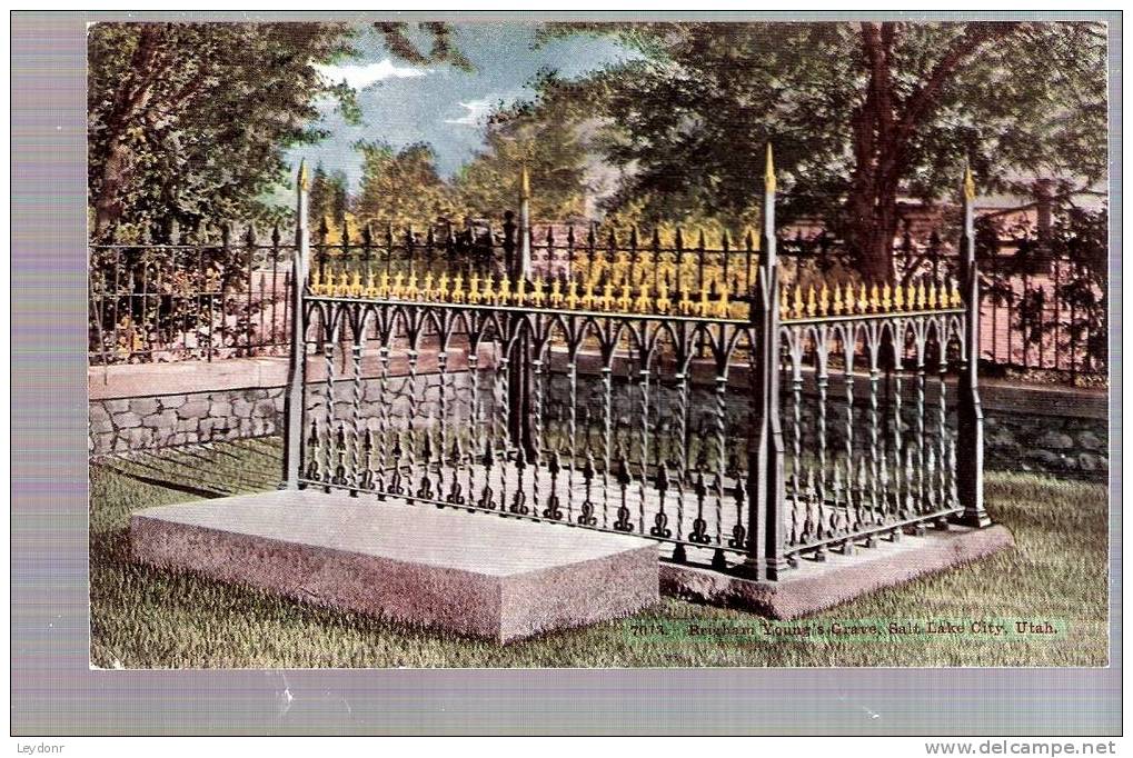 Brigham Young's Grave, Salt Lake City, Utah - Salt Lake City