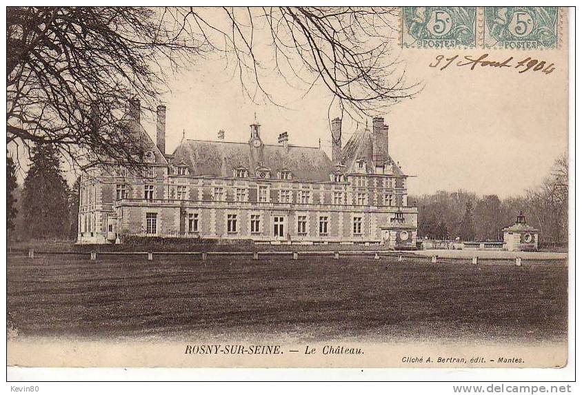 78 ROSNY SUR SEINE Le Château - Rosny Sur Seine