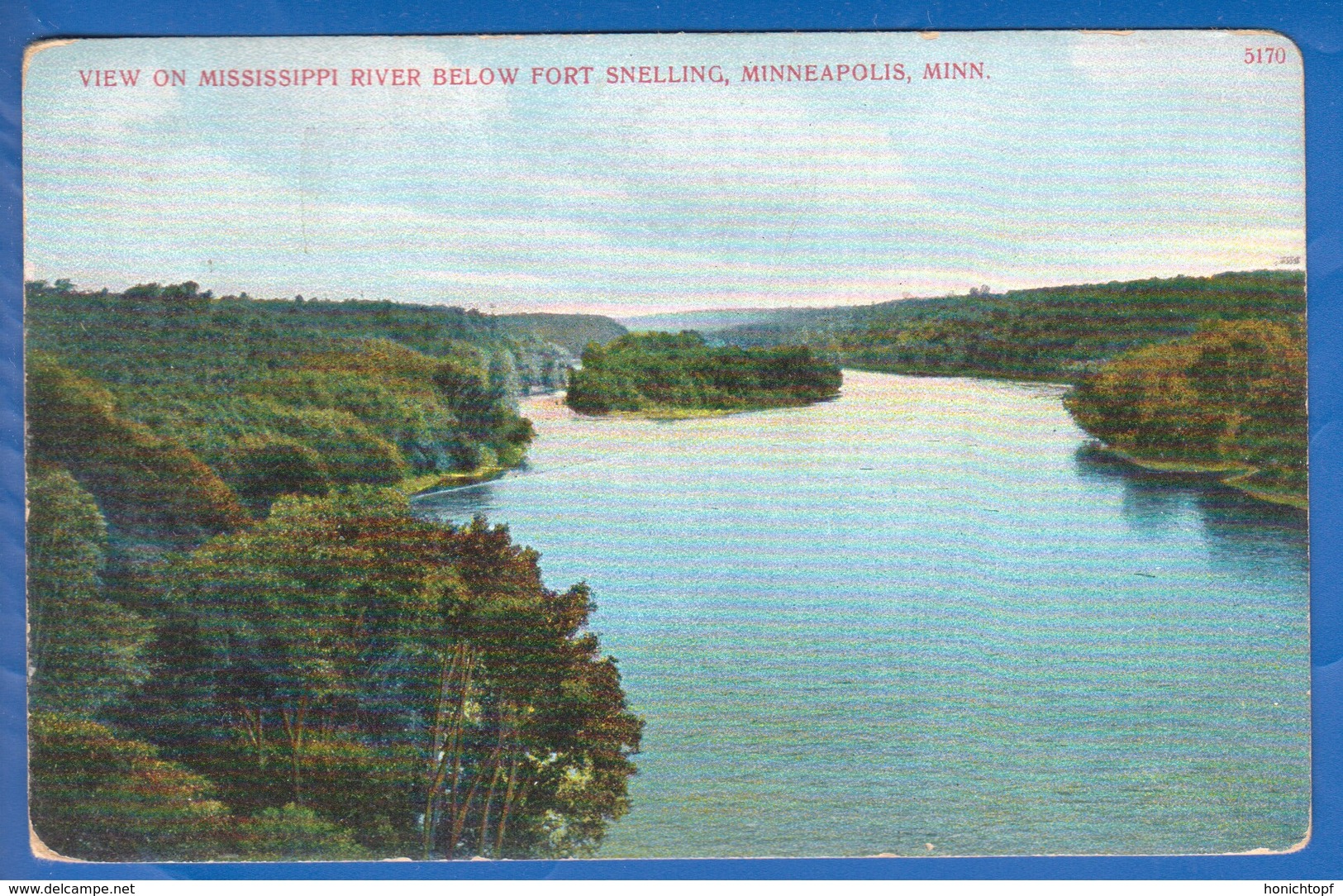 USA; Mississippi River Below Fort Snelling - Sonstige & Ohne Zuordnung