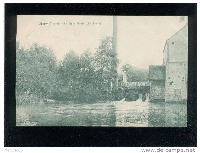 Héry Le Vieux Moulin La Scierie édit.virmaux  Belle Carte - Hery