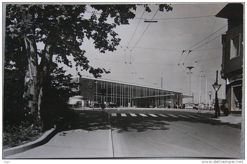 Pforzheim,Hauptbahnhof,1960,Bahnhöfe, - Pforzheim