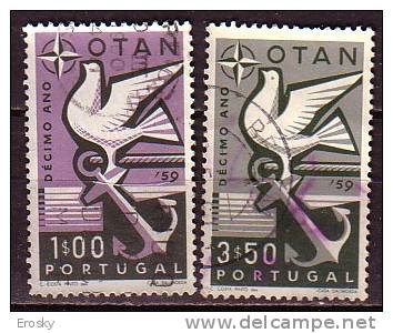 R4421 - PORTUGAL Yv N°859/60 - Oblitérés