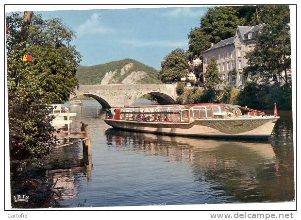 ANSEREMME- VEDETTE BAYARD- LIBERT FRERES- LA LESSE ET LE PONT ST JEAN - Dinant