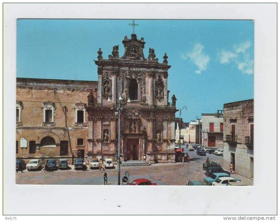 Mesagne-brindisi-piazza Garibaldi E Chiesa S.Maria - Brindisi