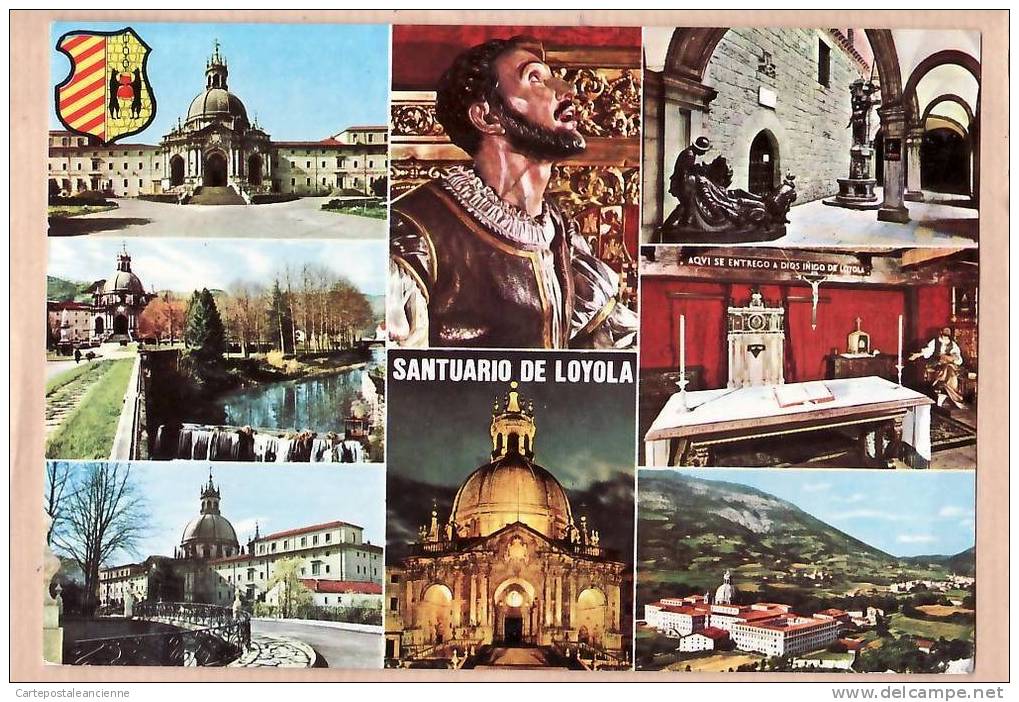 SANTUARIO LOYOLA MULTIVIEWS MULTIVUES 1970s ¤ ECHEZARRETA N°21  ¤ ESPAGNE SPAIN ESPANA SPANIEN ESPANHA ¤6792A - Navarra (Pamplona)