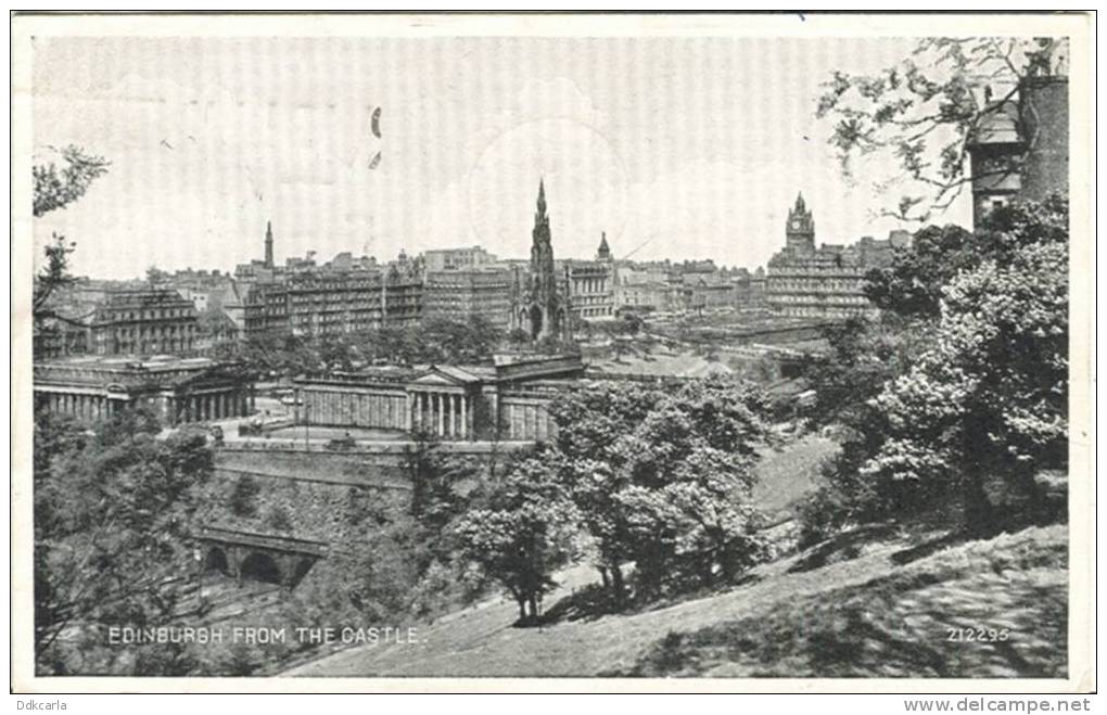 Edinburgh From The Castle - Midlothian/ Edinburgh