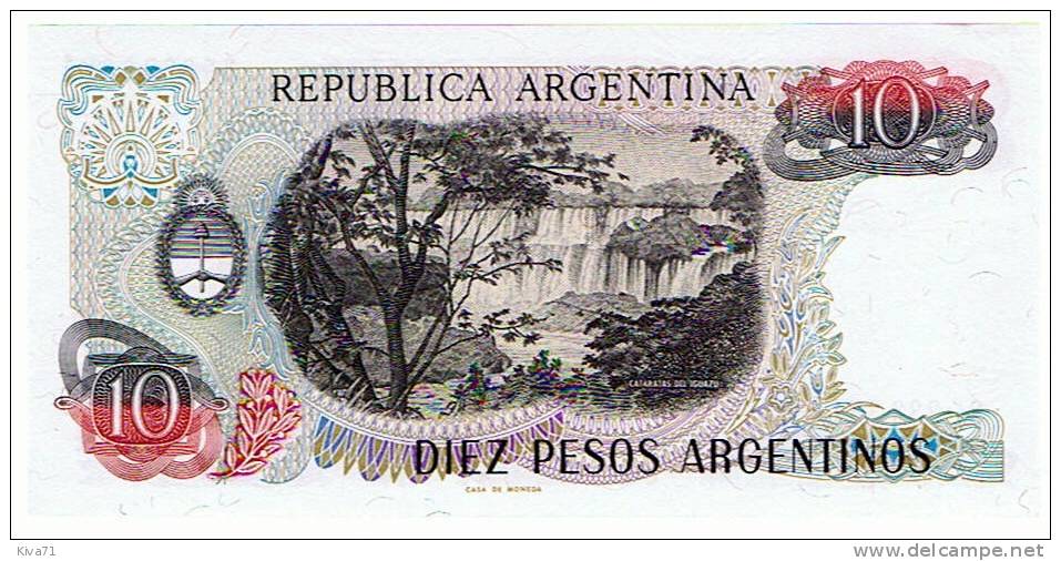 10 Pesos     "ARGENTINE"     UNC      Ble 4 - Argentinien