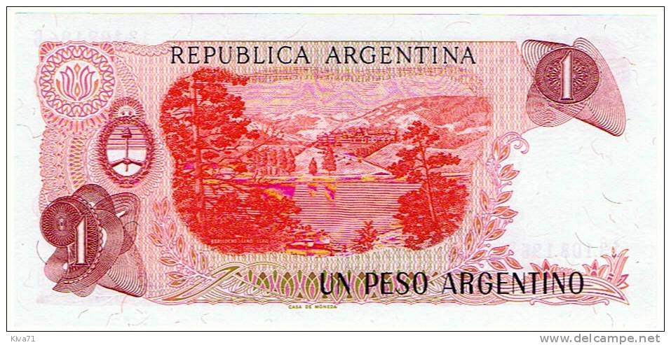 1 Peso     "ARGENTINE"     UNC      Ble 4 - Argentine