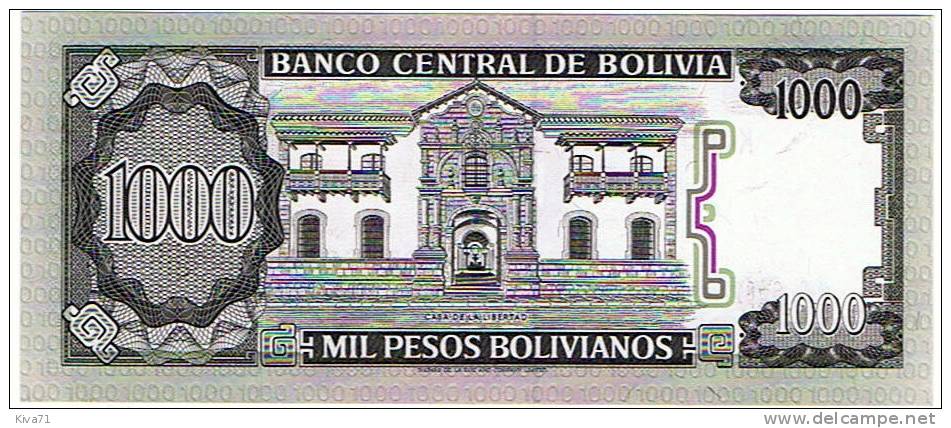 1000 Pesos    "BOLIVIE"  1982    UNC    Bc27 - Bolivië