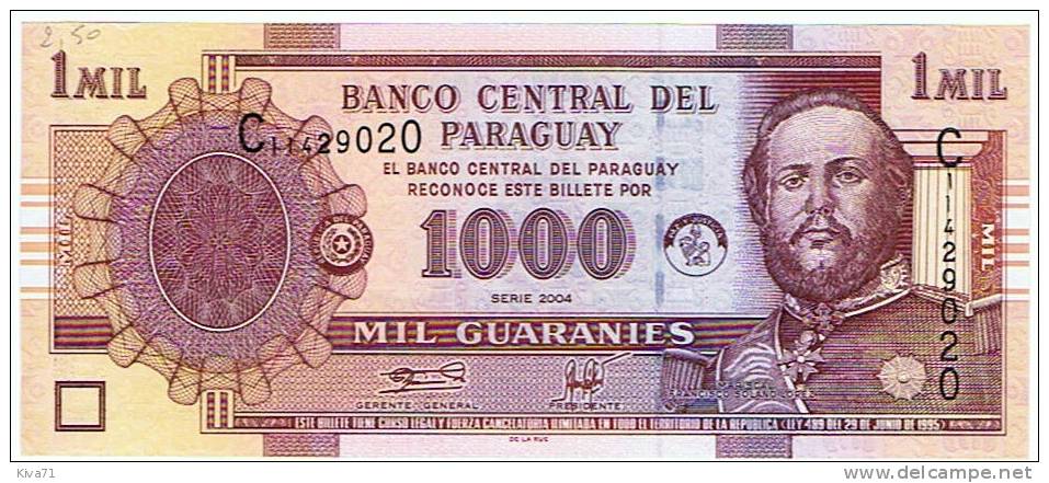 MIL Guaranies "PARAGUAY"  Série  2004  UNC  Ble 62 - Paraguay