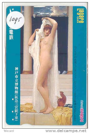 Telefonkarte Télécarte Japon EROTIQUE (1095)  Sexy Femme * EROTIC  EROTIK - EROTIEK - BATHCLOTHES - Mode