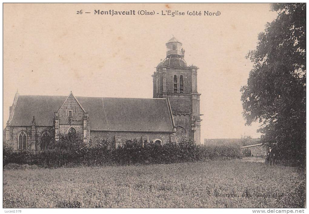 60 / MONTJAVOULT / L EGLISE / COTE NORD - Montjavoult