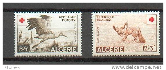 ALG 349 - YT 343-344 * - Charnières Complètes - Unused Stamps