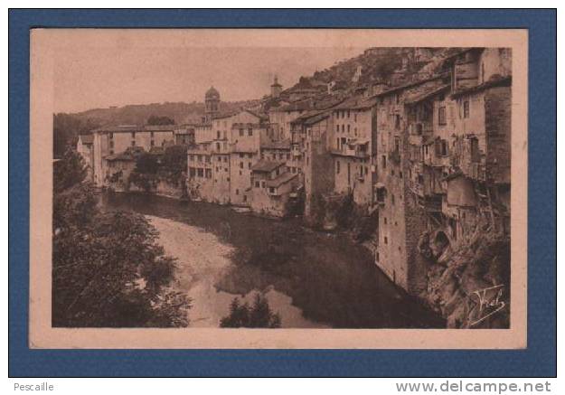 CP PONT EN ROYANS - VUE GENERALE SUR LA BOURNE - CIRCULEE - Pont-en-Royans