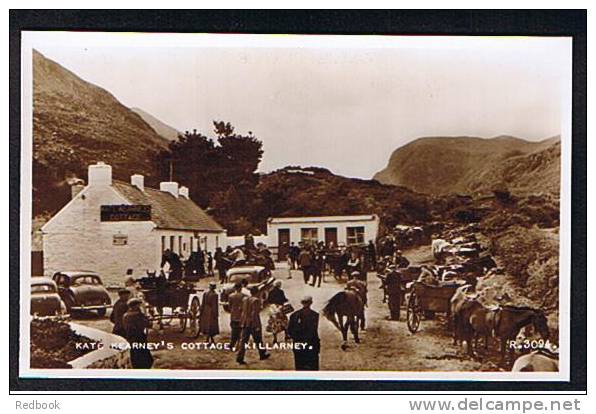 Super Early Real Photo Postcard Gathering At Kate Kearney´s Cottage Killarney County Kerry Ireland Eire - 254 - Kerry
